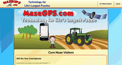 Desktop Screenshot of mazegps.com